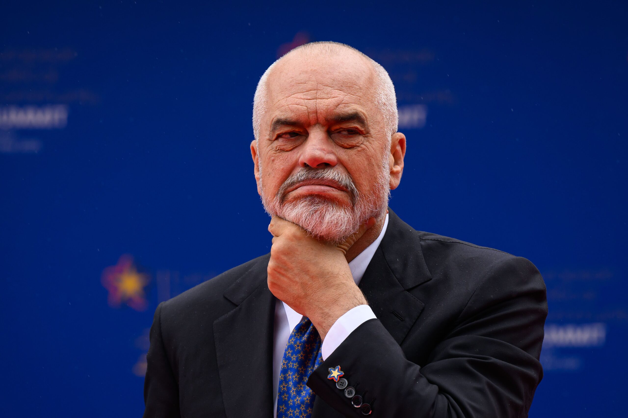 Albanian prime minister Edi Rama (Leon Neal/PA)