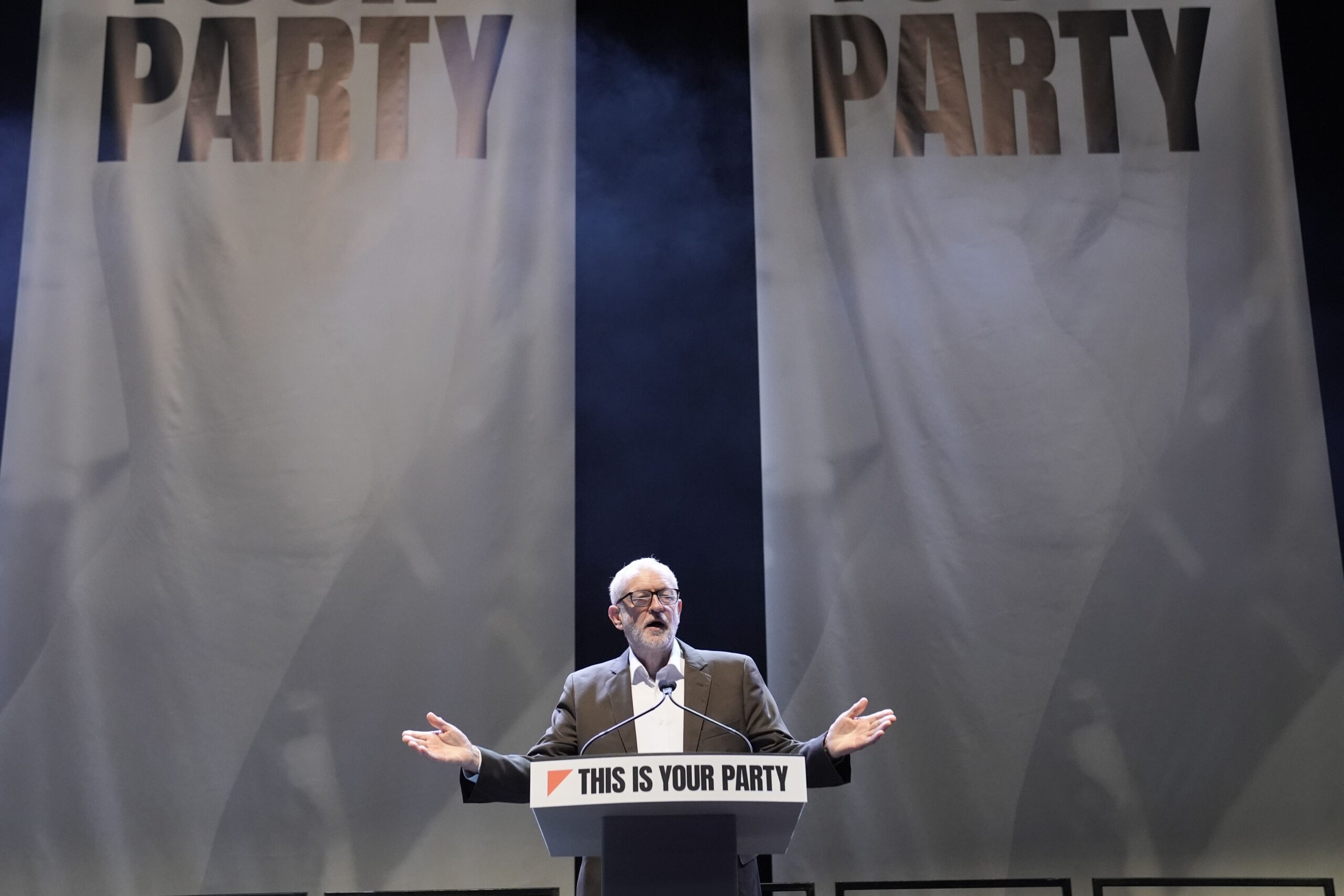 Jeremy Corbyn issued a plea for unity as he opened Your Party’s founding conference in Liverpool (Stefan Rousseau/PA)