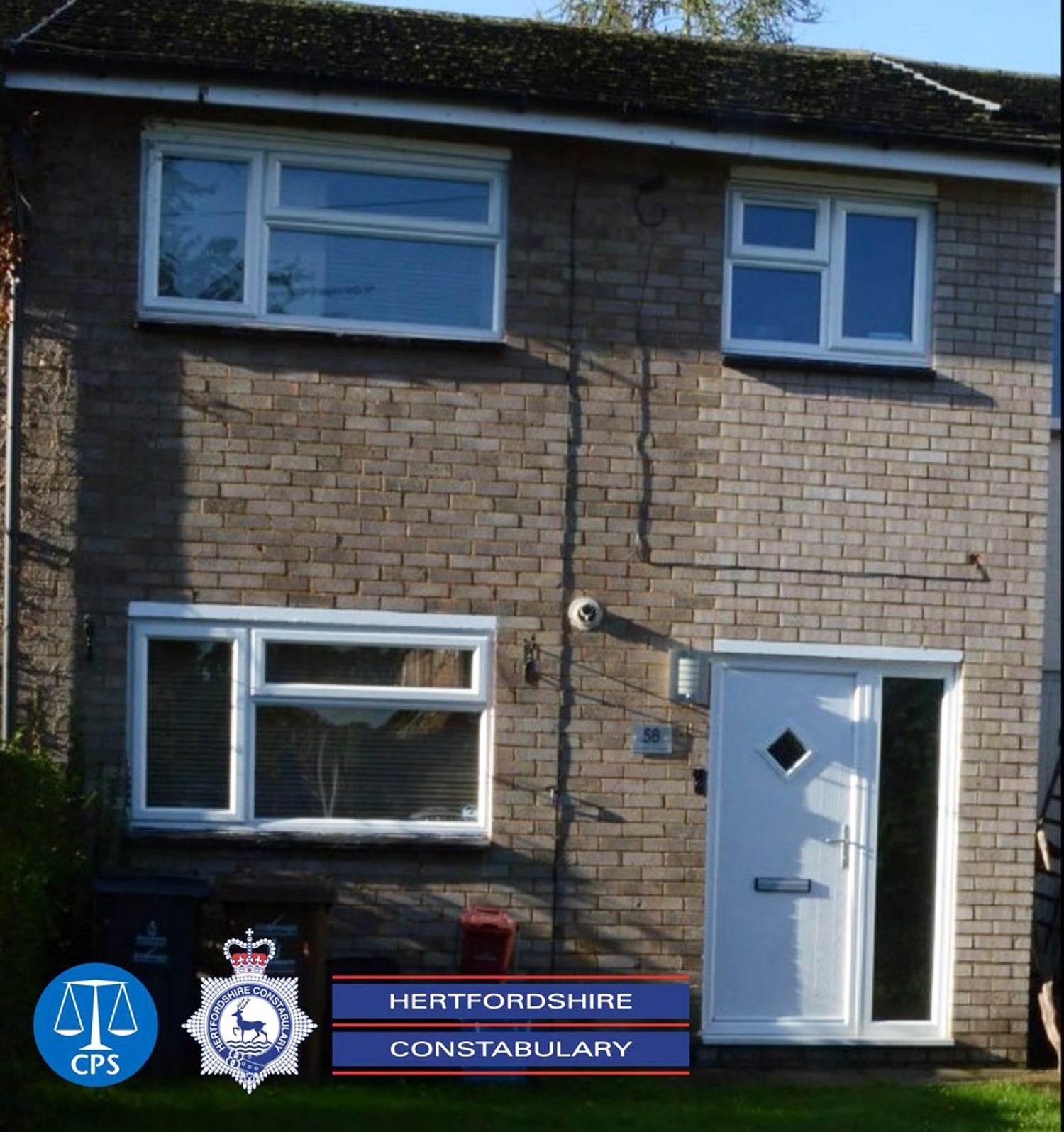 David Carrick’s former home in Stevenage (Herts Police/PA)