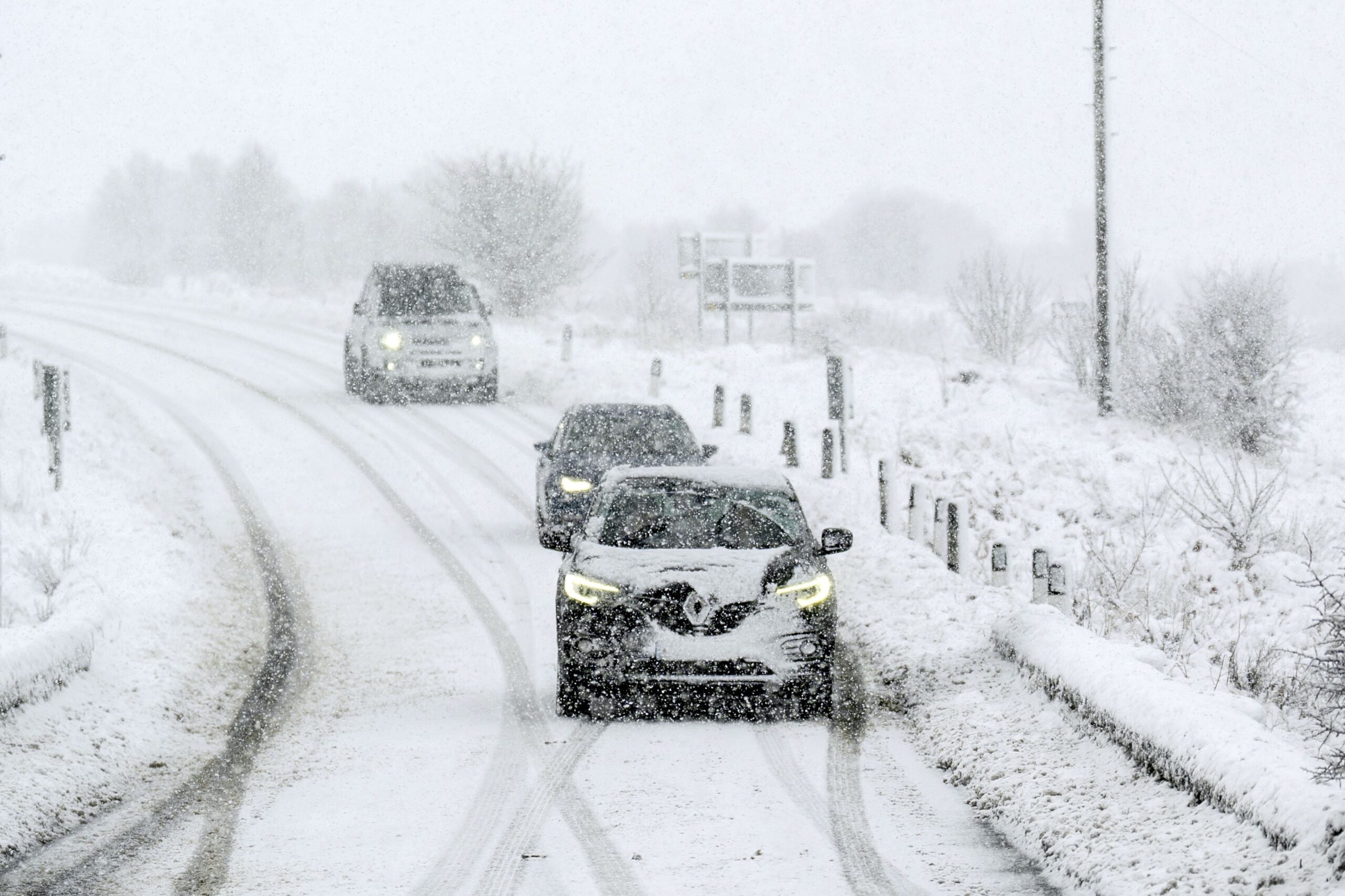 Last week, there was snow across parts of the UK with as much as 25cm of snowfall