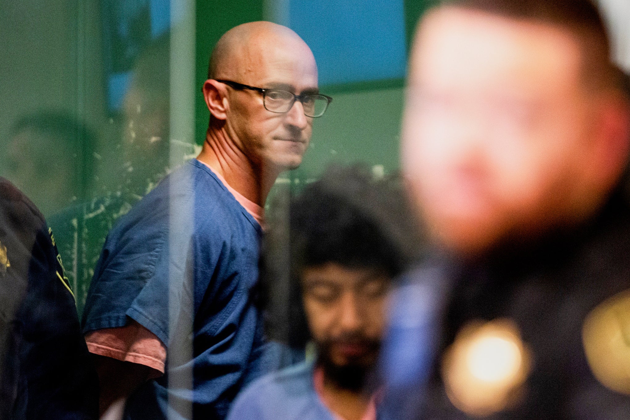 Joseph David Emerson in Multnomah County Circuit Court for an indictment hearing on Dec. 7, 2023