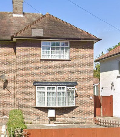 Doreen Stock's home in Charminster Road, Mottingham, south London