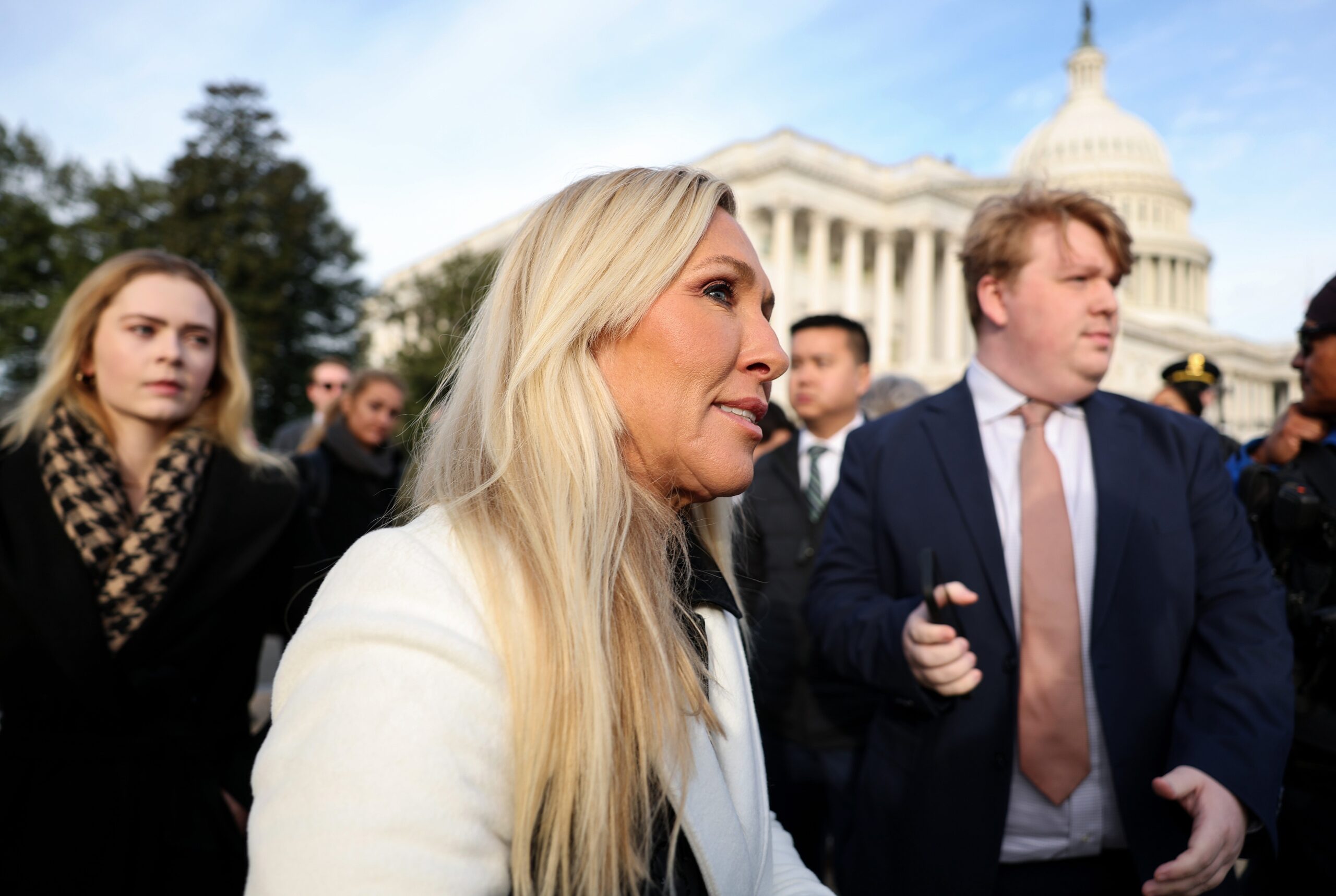 Despite presidential buzz around Marjorie Taylor Greene, some think her political future is over after her dramatic split with Donald Trump over the Epstein scandal