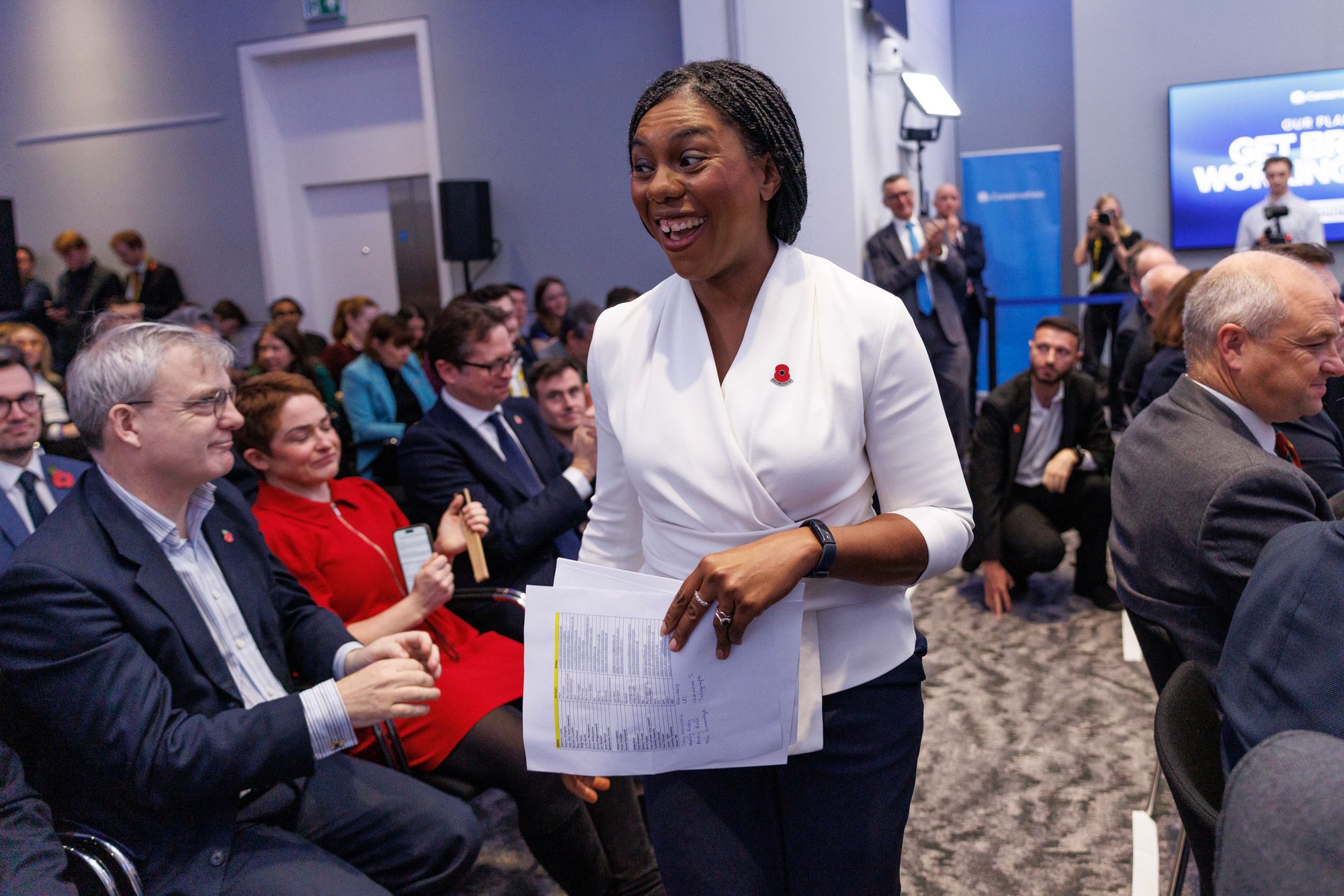 Kemi Badenoch said the government had given up trying to ‘live within its means’