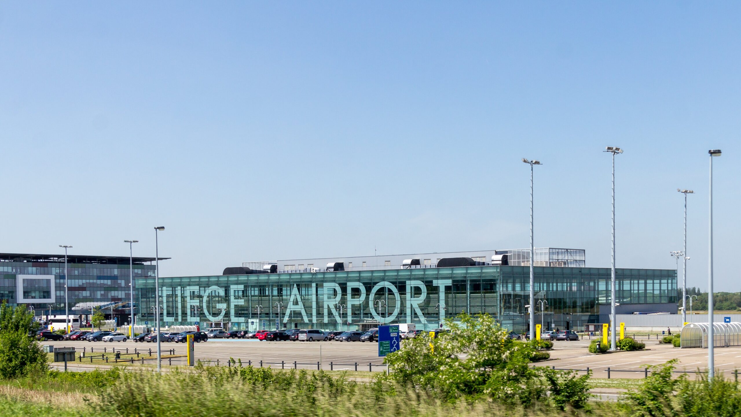 Flights were disrupted at Lieges airport