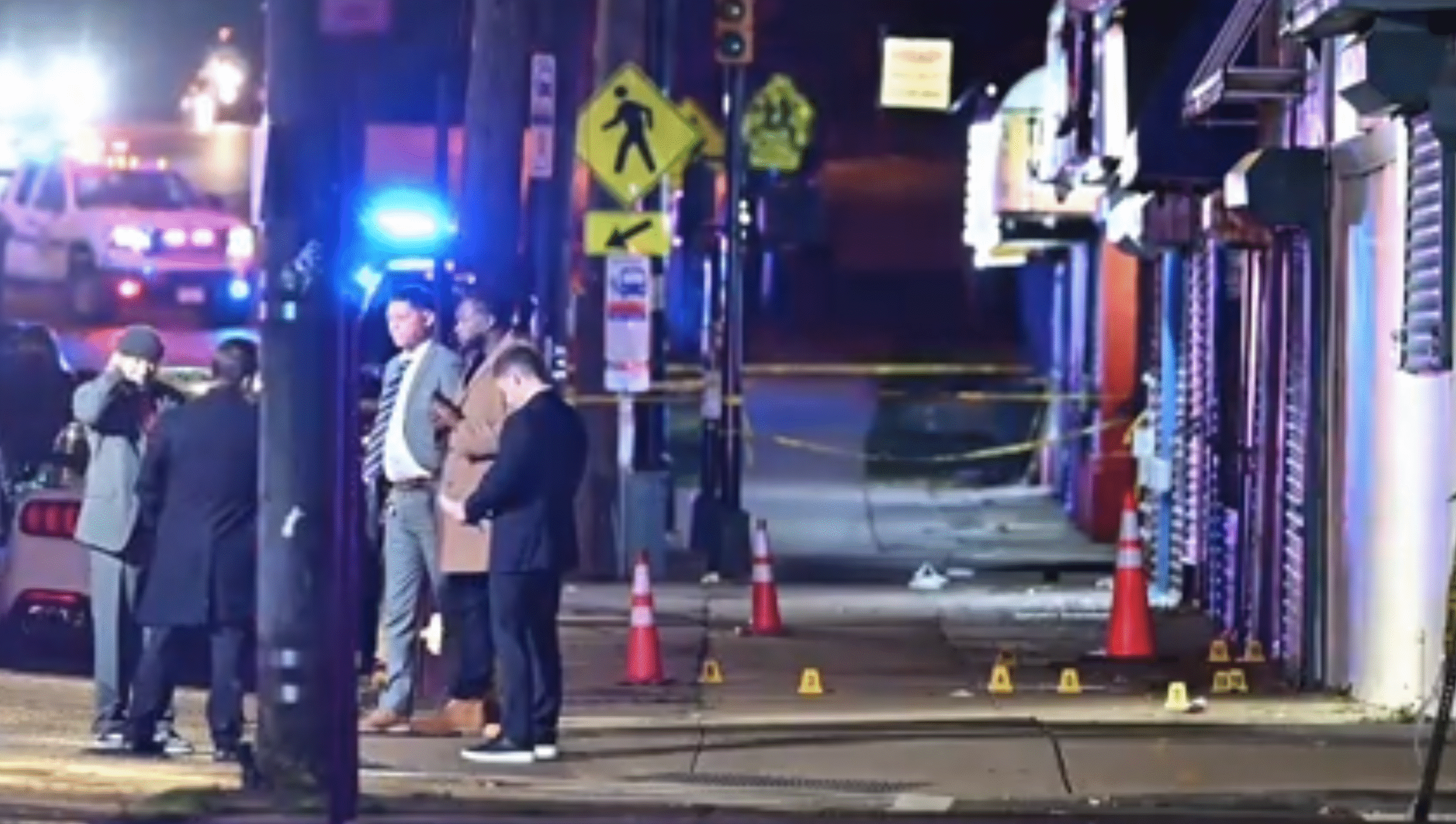 It was not immediately clear what led to the shooting