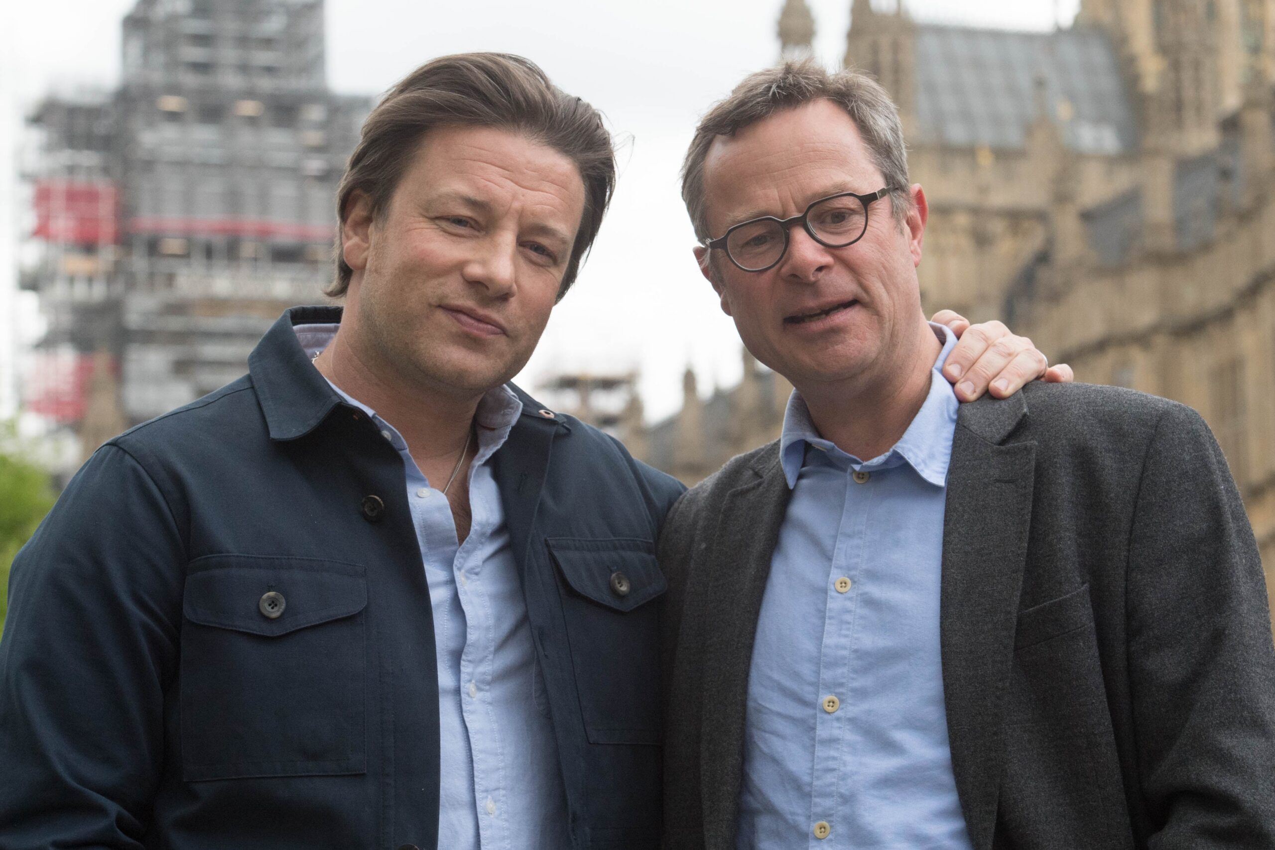 Oliver is joined by Chef Hugh Fearnley-Whittingstall and major supermarkets including Tesco in supporting the “Bang in Some Beans” initiative, led by The Food Foundation and Veg Power
