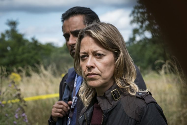 ITV UNFORGOTTEN SERIES 2 EPISODE 1 Pictured : NICOLA WALKER as Cassie and SANJEEV BHASKAR as Sunny This photograph is (C) ITV Plc and can only be reproduced for editorial purposes directly in connection with the programme or event mentioned above. Once made available by ITV plc Picture Desk, this photograph can be reproduced once only up until the transmission [TX] date and no reproduction fee will be charged. Any subsequent usage may incur a fee. This photograph must not be manipulated [excluding basic cropping] in a manner which alters the visual appearance of the person photographed deemed detrimental or inappropriate by ITV plc Picture Desk. This photograph must not be syndicated to any other company, publication or website, or permanently archived, without the express written permission of ITV Plc Picture Desk. Full Terms and conditions are available on the website www.itvpictures.com For further information please contact: Patrick.smith@itv.com 0207 1573044 TV Still ITV