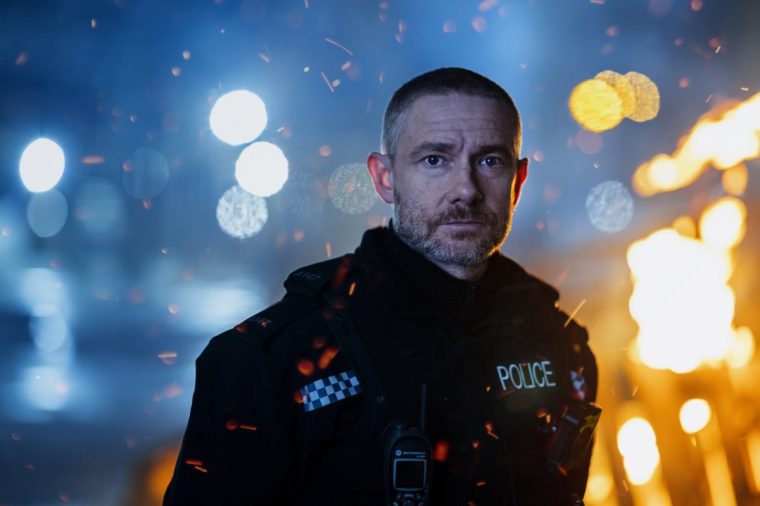WARNING: Embargoed for publication until 10:00:01 on 20/05/2021 - Programme Name: The Responder - TX: 18/05/2021 - Episode: n/a (No. n/a) - Picture Shows: Martin Freeman stars in BBC One???s THE RESPONDER, a distinctive new take on crime drama from the makers of The Salisbury Poisonings, Dancing Ledge Productions. Written by ex-police officer Tony Schumacher. Chris (MARTIN FREEMAN) - (C) ?? 2021 Dancing Ledge Productions - Photographer: Rekha Garton TV Still BBC