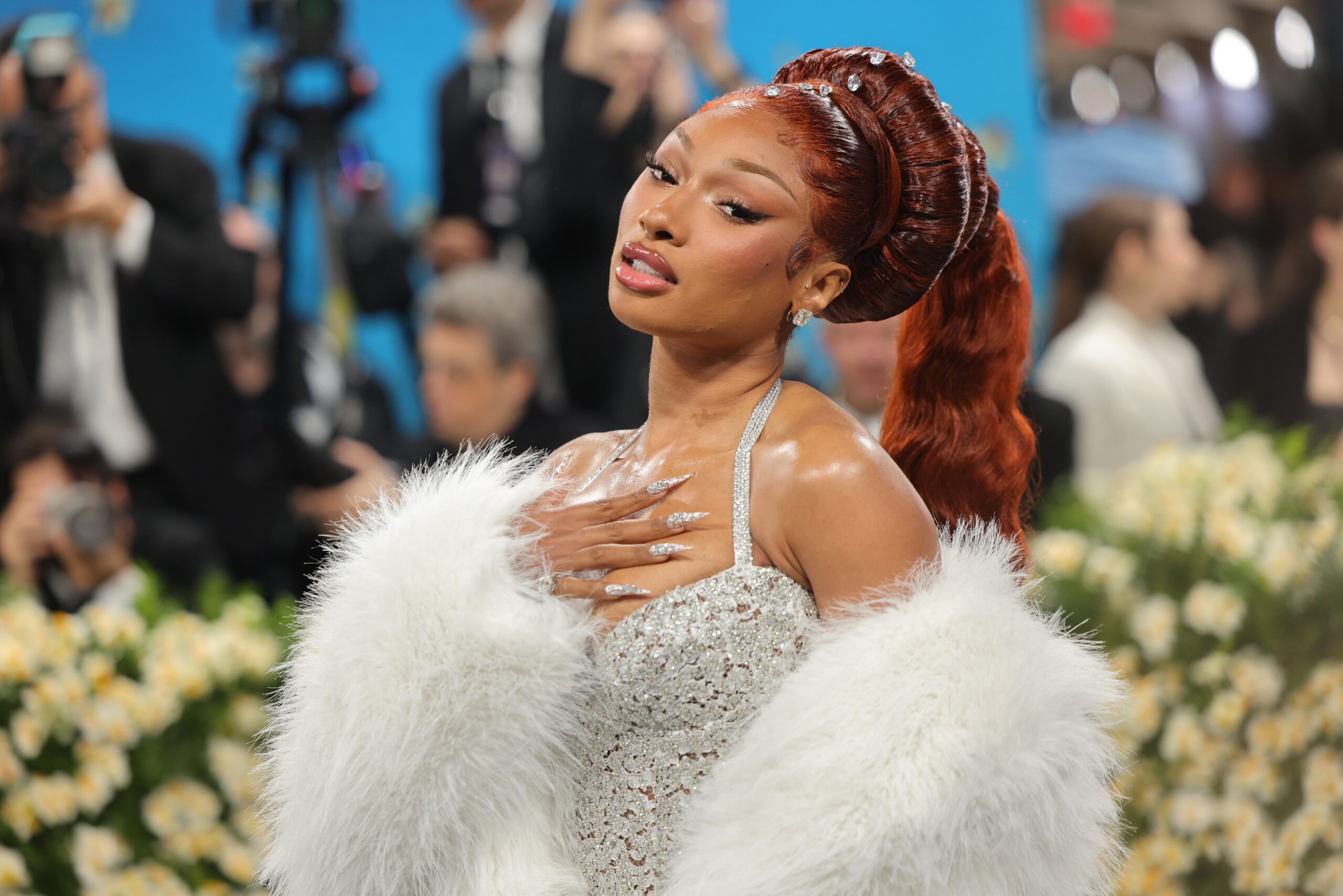 Megan Thee Stallion at the Met Gala in New York City