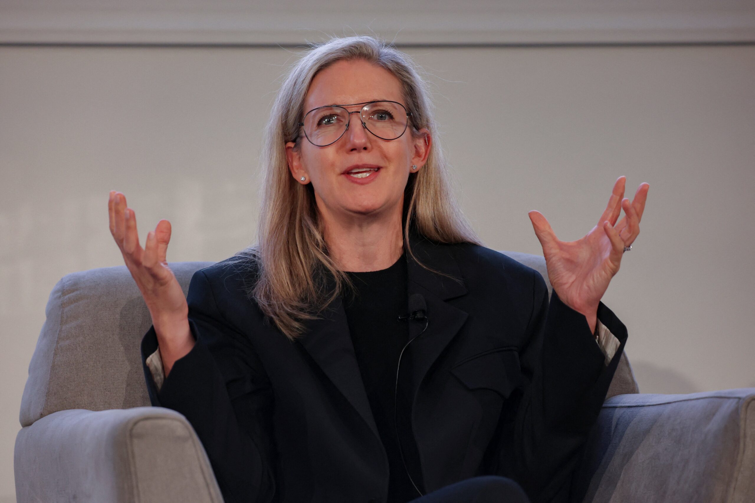 Cracker Barrel CEO Julie Felss Masino said the redesign had nothing to do with ideology