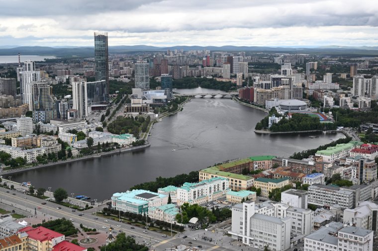 Jana Bakunina found that her home city of Yekaterinburg was booming (Photo: NATALIA KOLESNIKOVA / AFP)