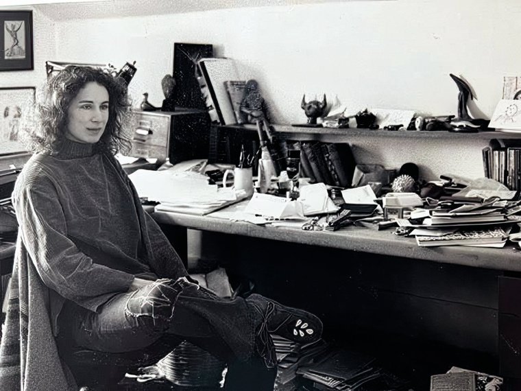 My haunted study at the Alliston farm, 1975 Image from Book of Lives by Margaret Attwood Provided by KZak@penguinrandomhouse.co.uk