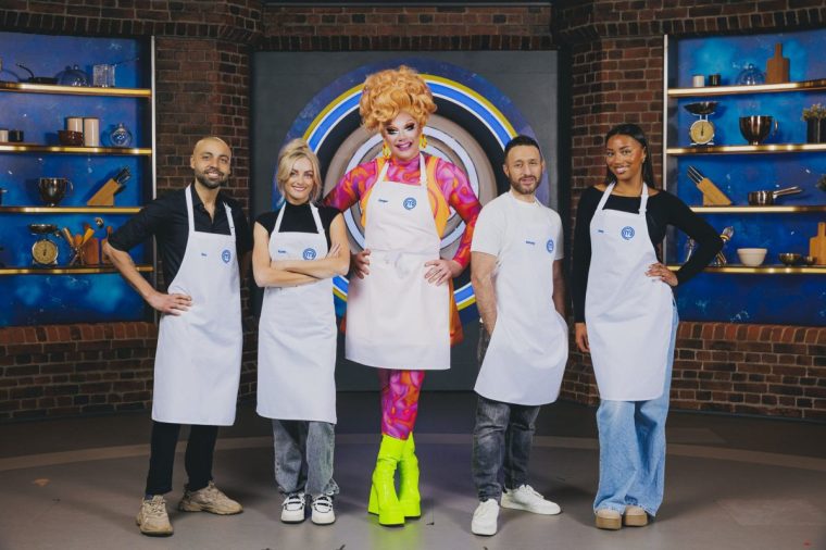 TV Still: Celebrity Masterchef - 2025, BBC TX DATE:,TX WEEK:46,EMBARGOED UNTIL:11-11-2025 00:00:00,DESCRIPTION:**STRICTLY EMBARGOED NOT FOR PUBLICATION UNTIL 00:01 HRS ON TUESDAY 11TH NOVEMBER 2025**,COPYRIGHT: Shine TV,CREDIT LINE: BBC/Shine TV
