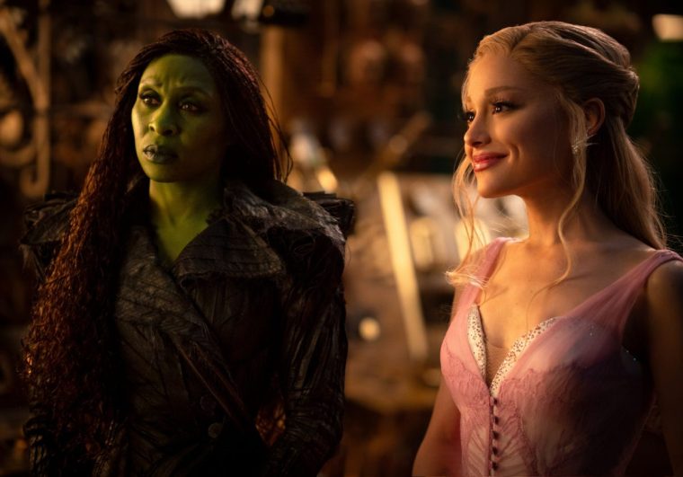Undated film still from Wicked: For Good. Pictured: Cynthia Erivo as Elphaba and Ariana Grande as Glinda. See PA Feature SHOWBIZ Film Reviews. WARNING: This picture must only be used to accompany PA Feature SHOWBIZ Film Reviews. PA Photo. Picture credit should read: Universal Studios/Giles Keyte. All Rights Reserved. NOTE TO EDITORS: This picture must only be used to accompany PA Feature SHOWBIZ Film Reviews. 15307397