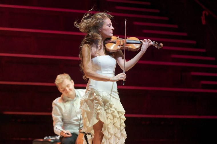 Nicola Benedetti performing in Carid Hall, Dundee as part of her UK tour (Photo: Christopher Bowen)