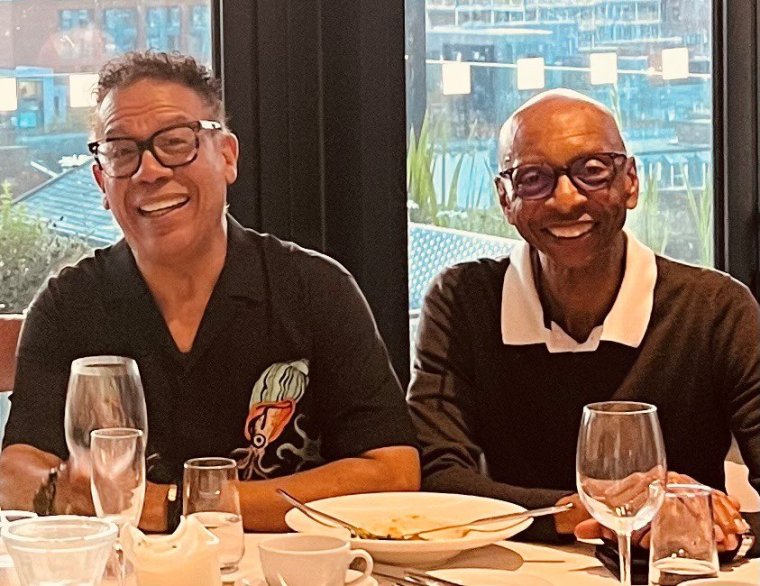 Carlos Alomar and George Murray. Along with Dennis Davis they played as his backing band from 1975 to 1980