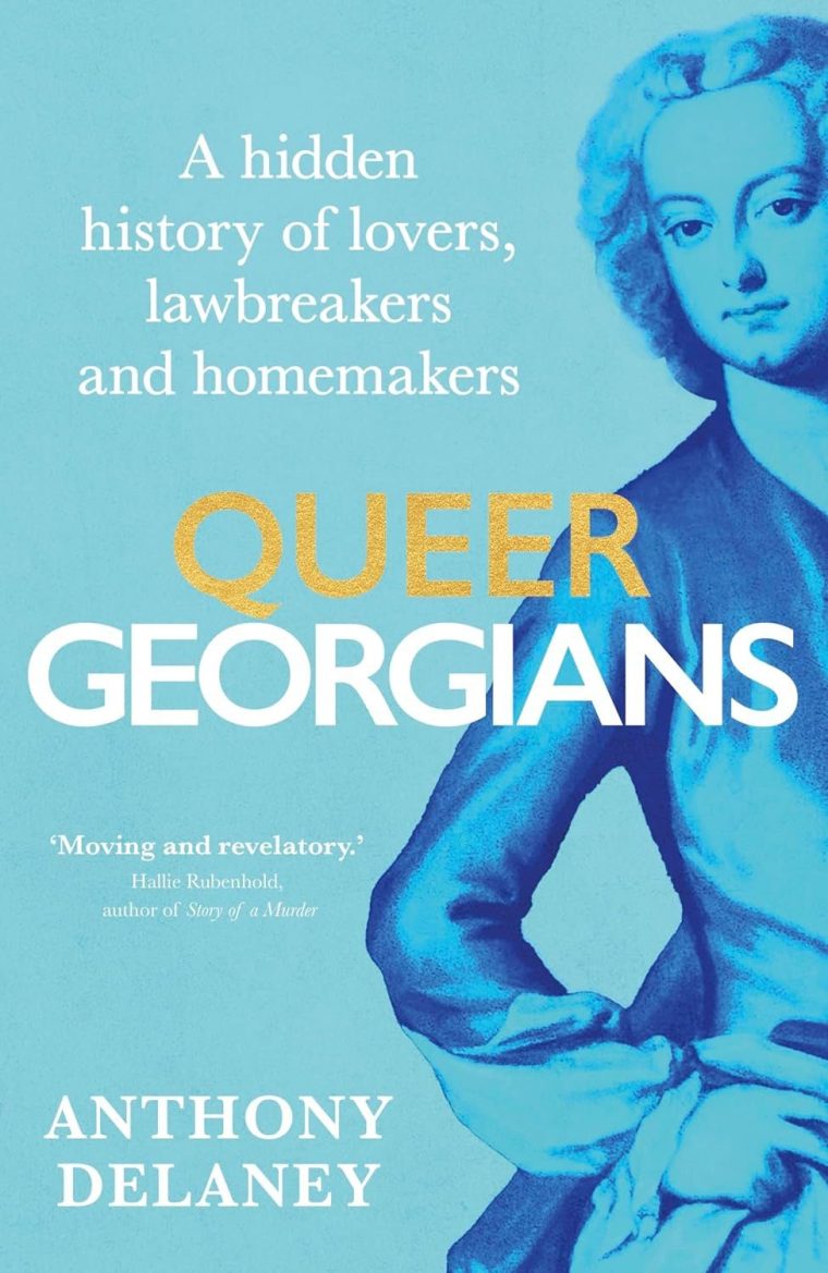 book cover queer georgians by anthony delaney