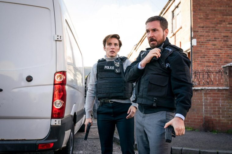 Television Programme: Line of Duty S6. DI Kate Fleming (VICKY MCCLURE), DI Steve Arnott (MARTIN COMPSTON) - (C) World Production - Photographer: Steffan Hill