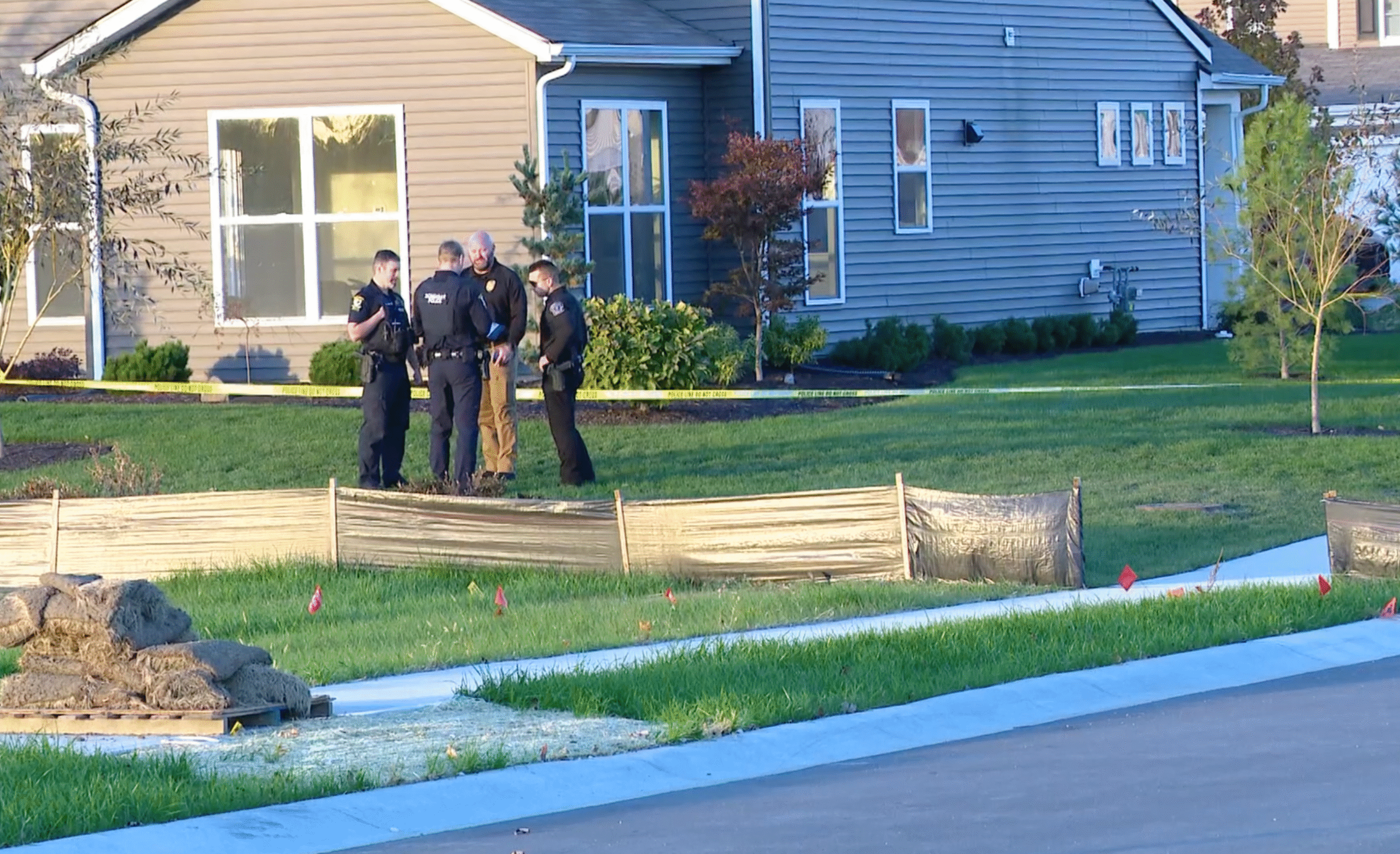 Maria Florinda Rios Perez, a 32-year-old mother of four, had tried to open the door of the property in Whiteshead, Indiana, using her keys when she was shot in the head, her brother said