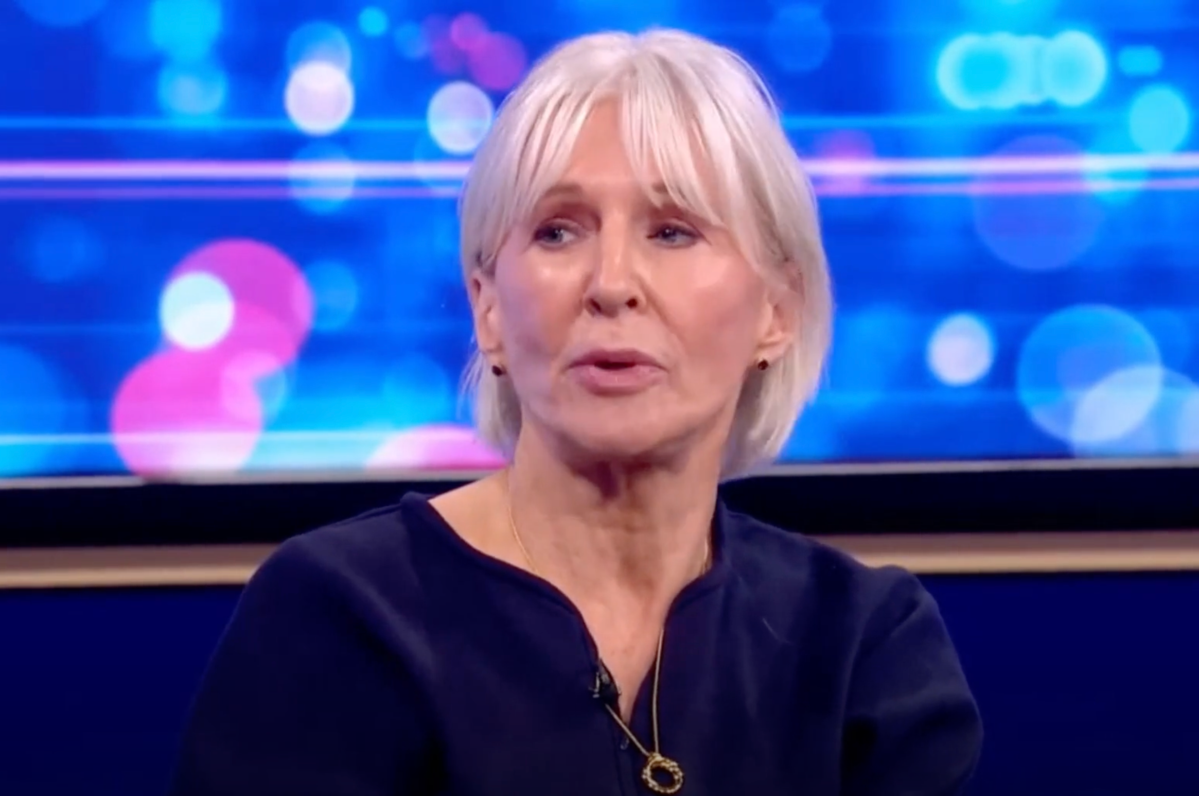 Nadine Dorries defended Mr Johnson, and said some of the report’s findings were ‘senationalist’