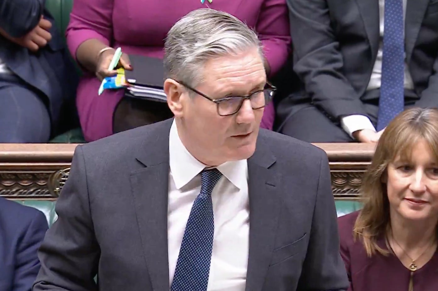 Sir Keir Starmer has refused to rule out hiking income tax for many by freezing the threshold at which workers pay a higher rate