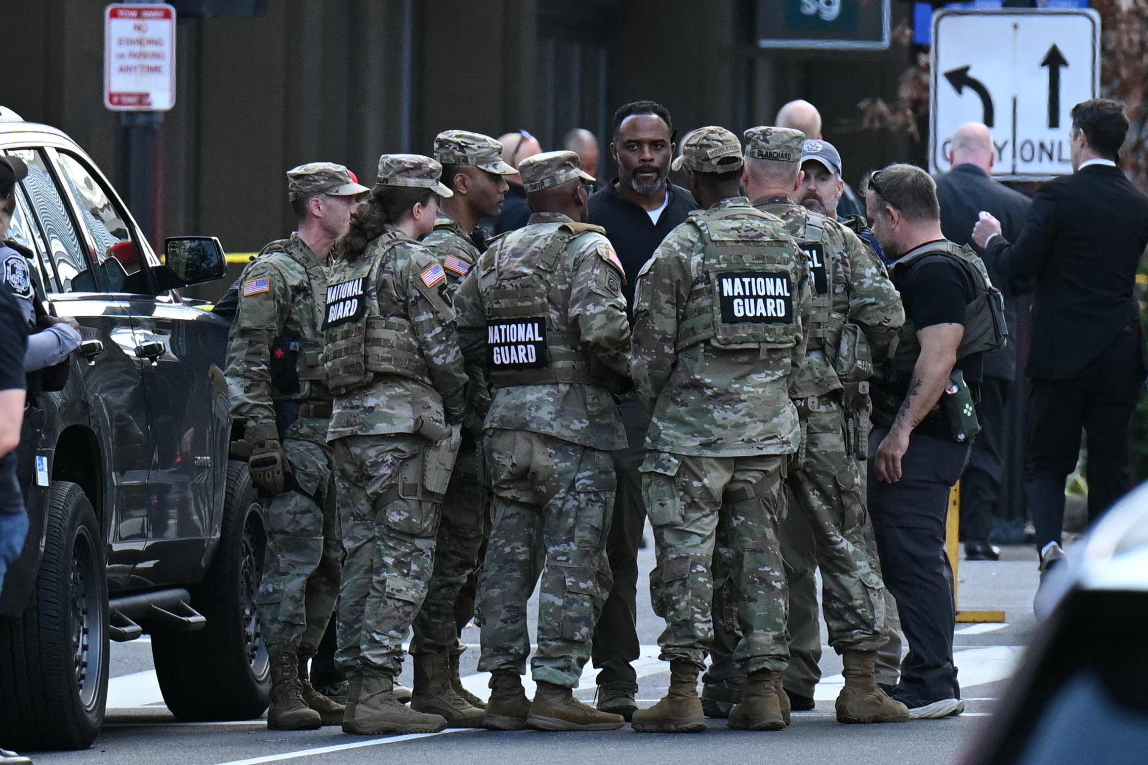 President Donald Trump has ripped into the suspect who shot two National Guardsmen in Washington, D.C., Wednesday afternoon