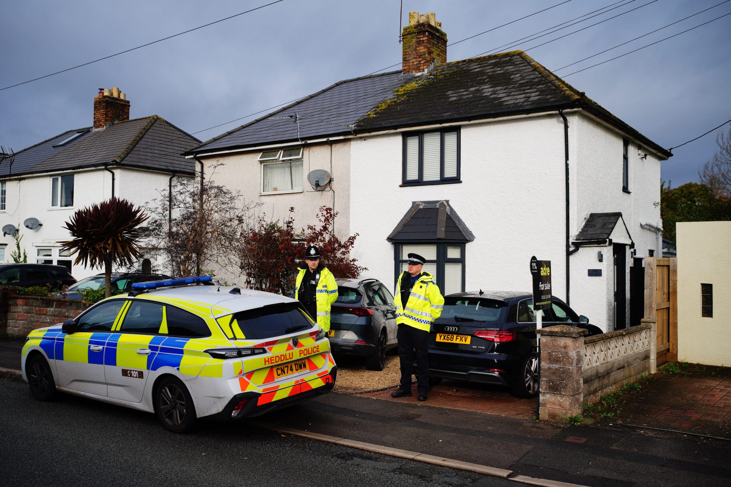 The dog attack took place in Crossway, Rogiet (Ben Birchalll/PA)
