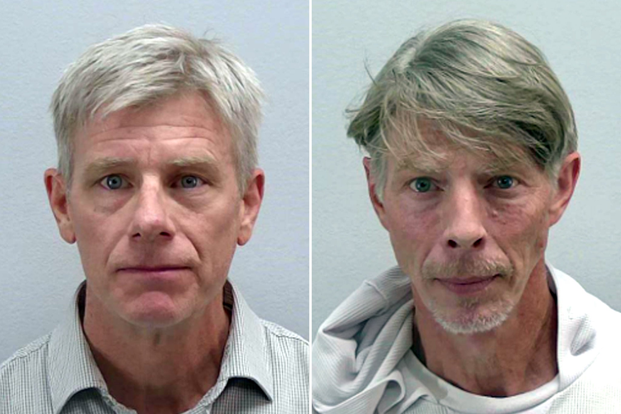 John Bennett (left) and his brother Mark have been arrested for allegedly planning to attack ICE agents