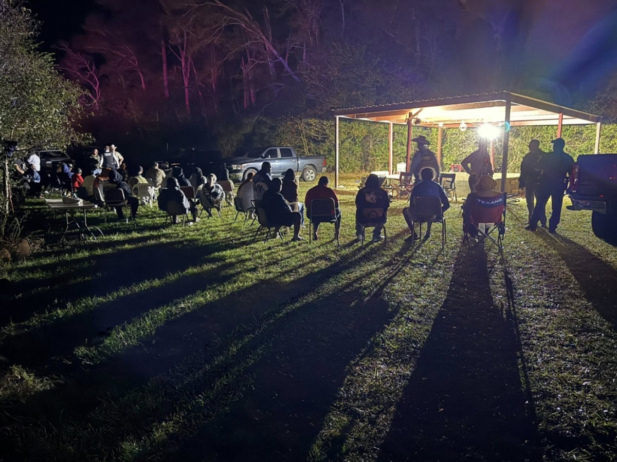 A dog-fighting ring was busted in Texas that led to the arrest of 45 people, according to authorities.