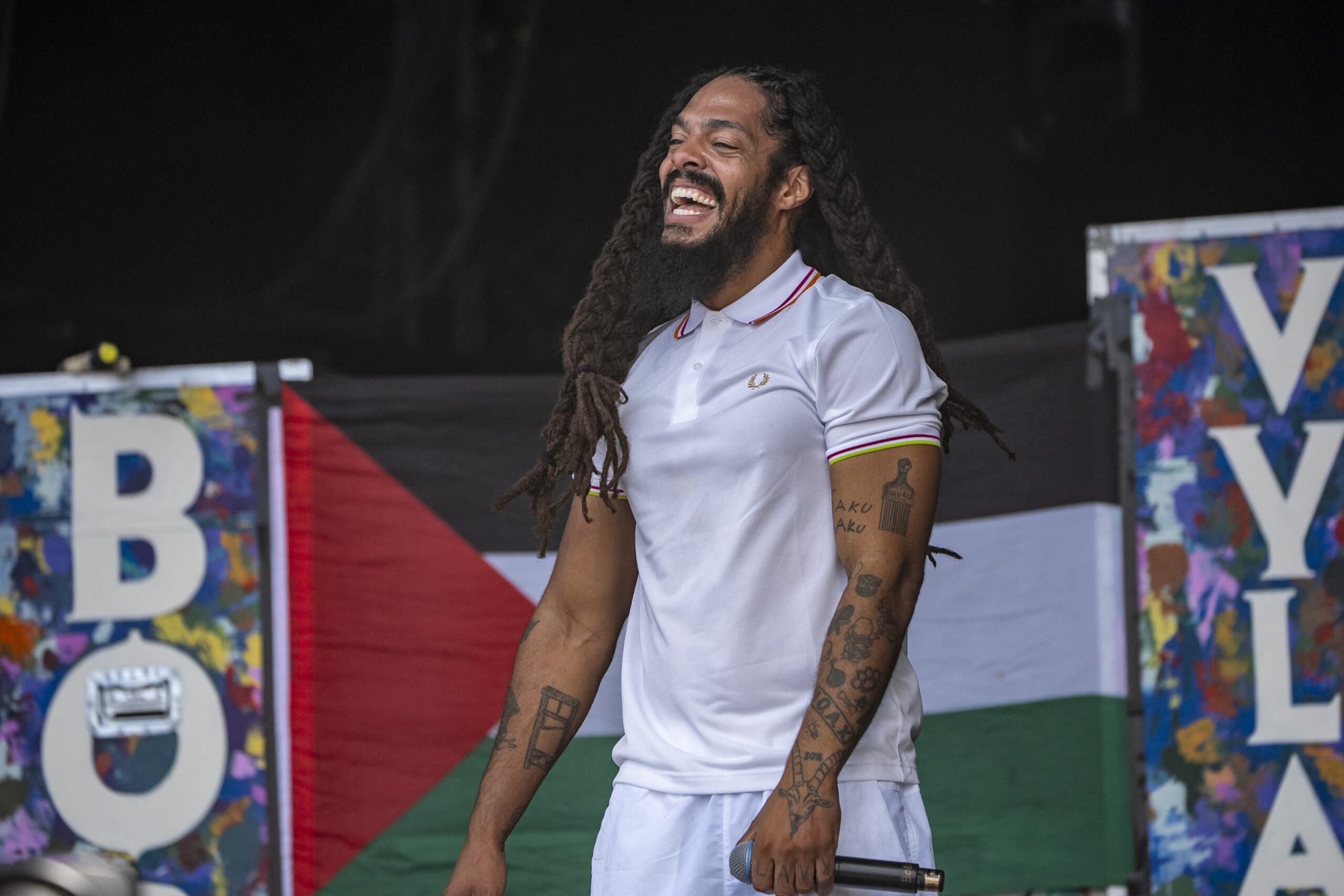 The chief executive of Ofcom said the BBC ‘needs to get a grip quicker’ after controversies like Bob Vylan’s Glastonbury set (Ben Birchall/PA)