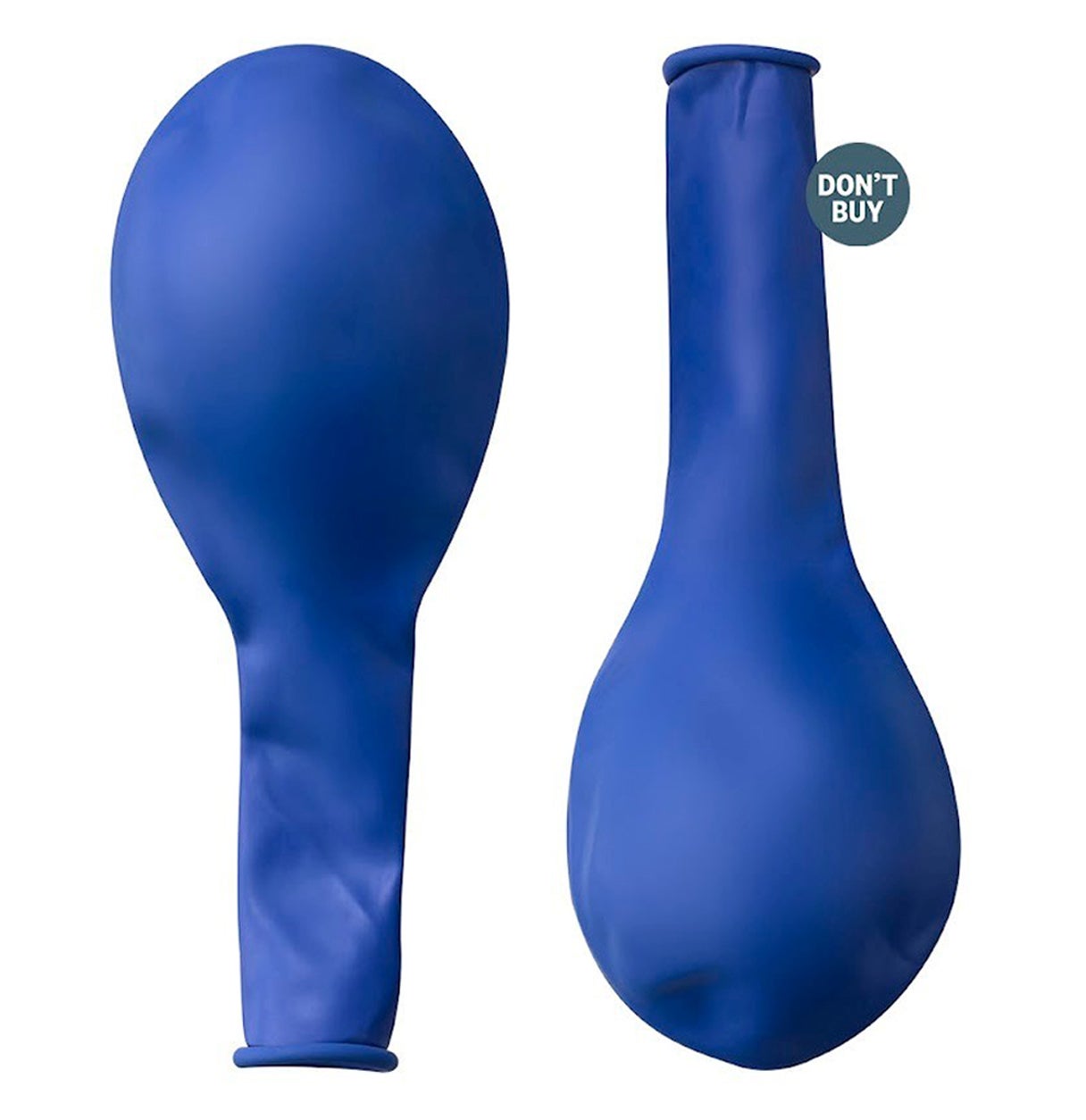 These balloons from AliExpress were found to have more than six times the legally permitted level of nitrosamines.