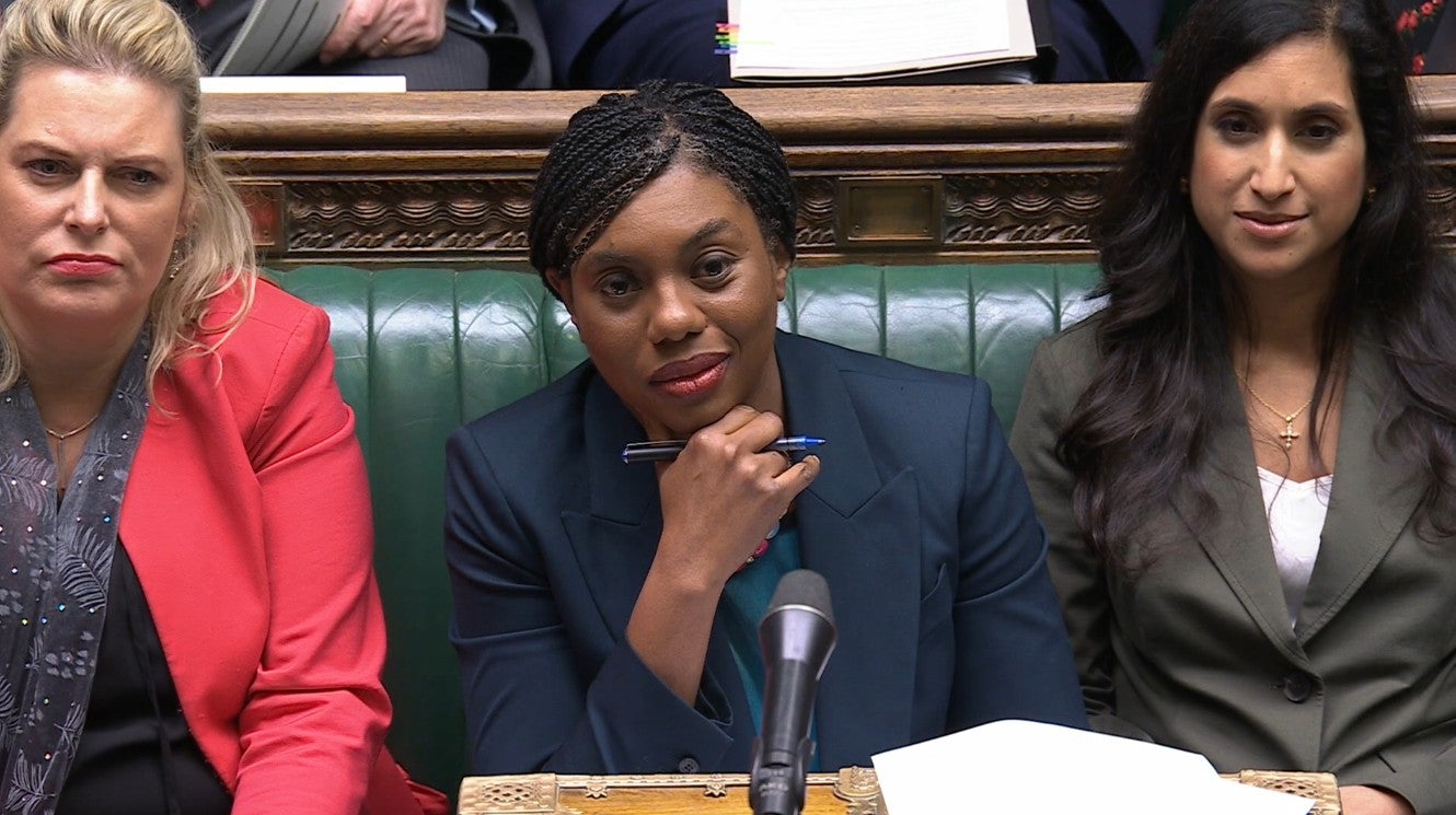 Kemi Badenoch has accused Starmer of losing control of his party