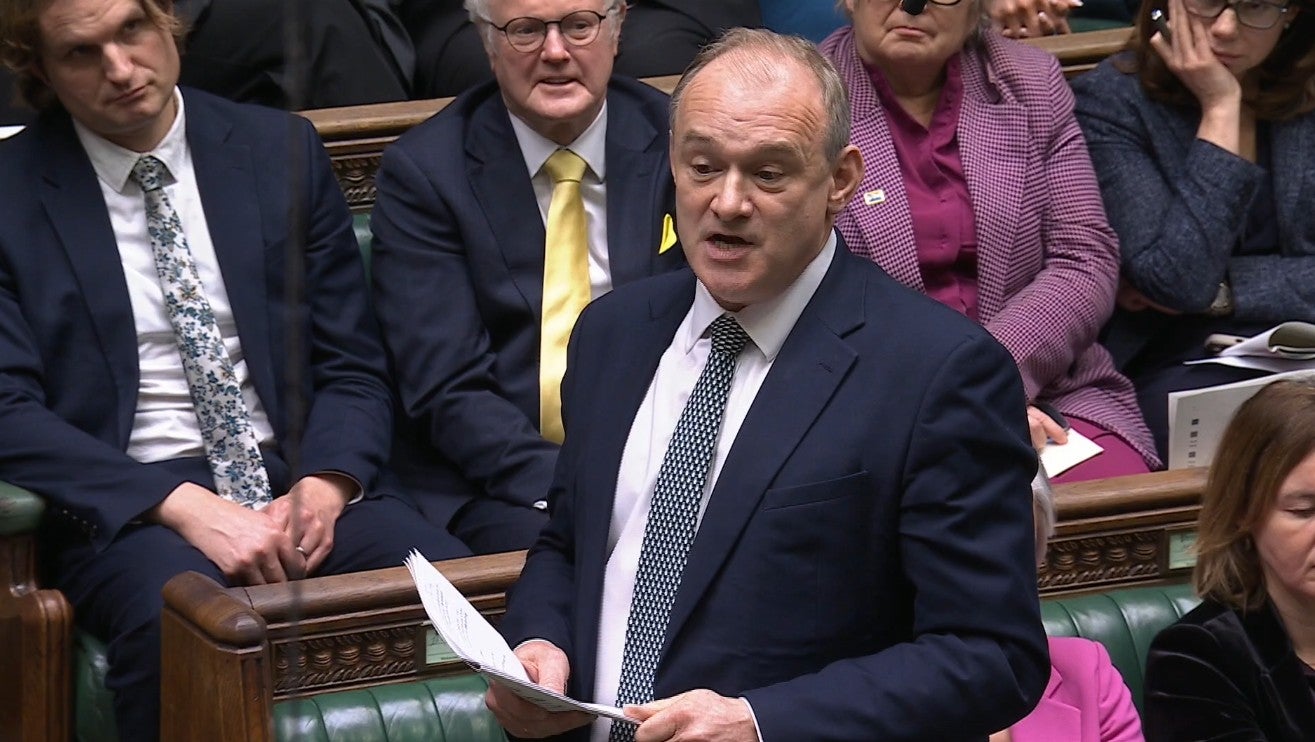 Lib Dem leader Sir Ed Davey called on Starmer to rejoin the UK-EU Customs Union