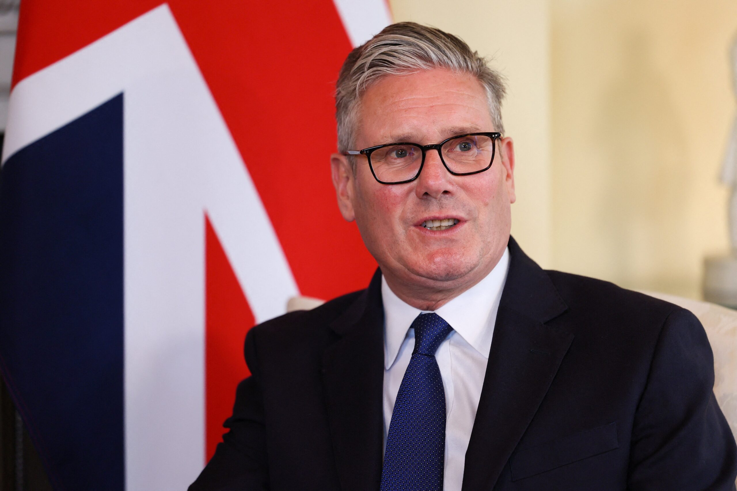 Prime Minister Sir Keir Starmer is under pressure with the economy faltering and Labour trailing Nigel Farage’s Reform UK in the polls. (PA)