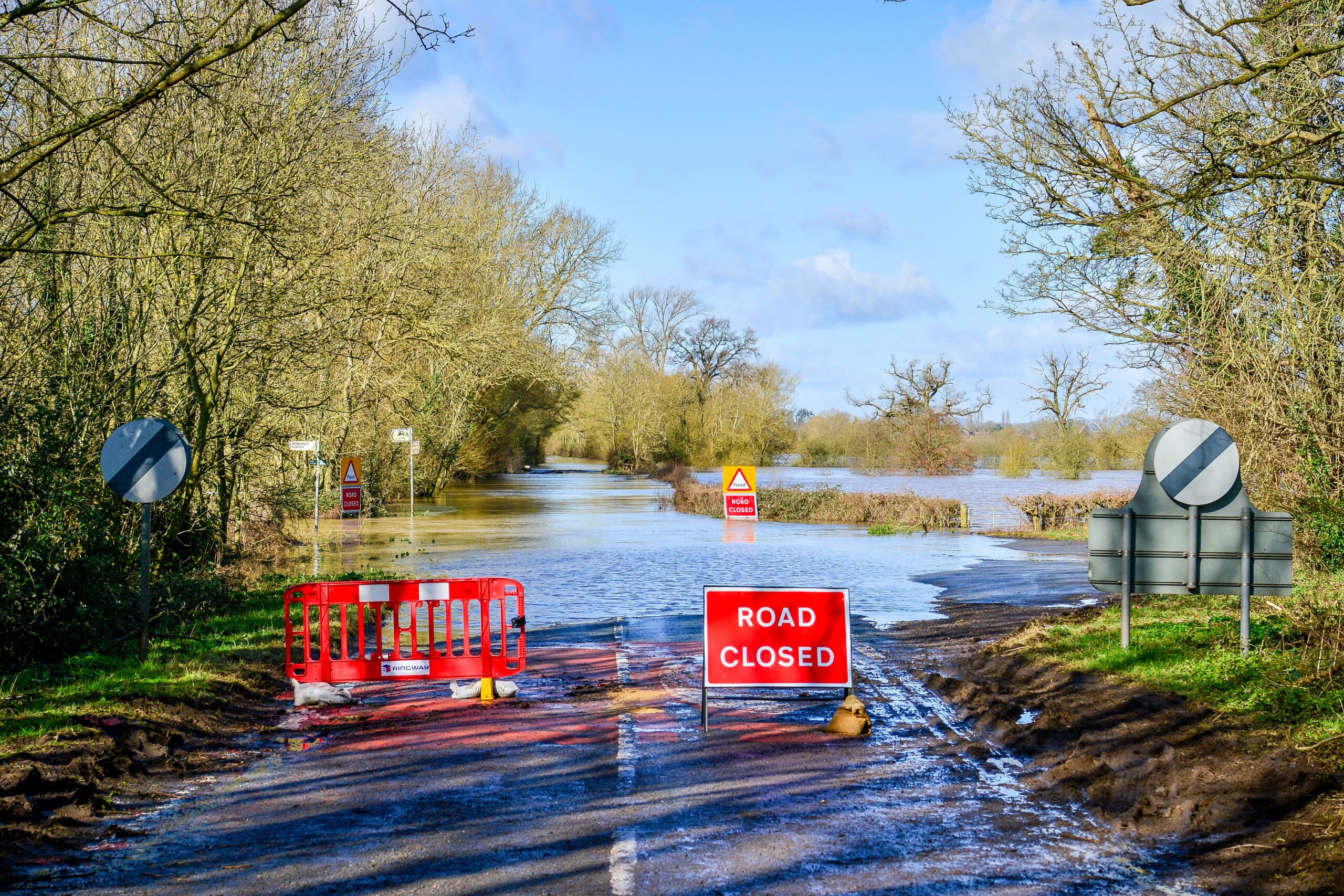 36 flood warnings have been issued across the UK
