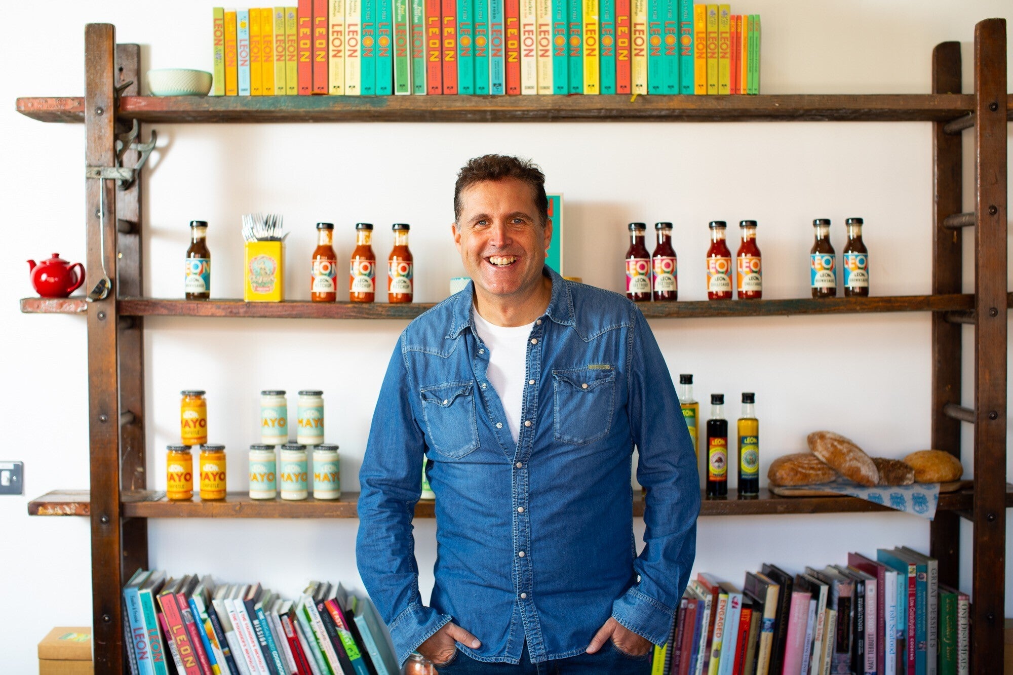 John Vincent was one of three founders of the ‘healthy fast food chain’ (Leon/PA)