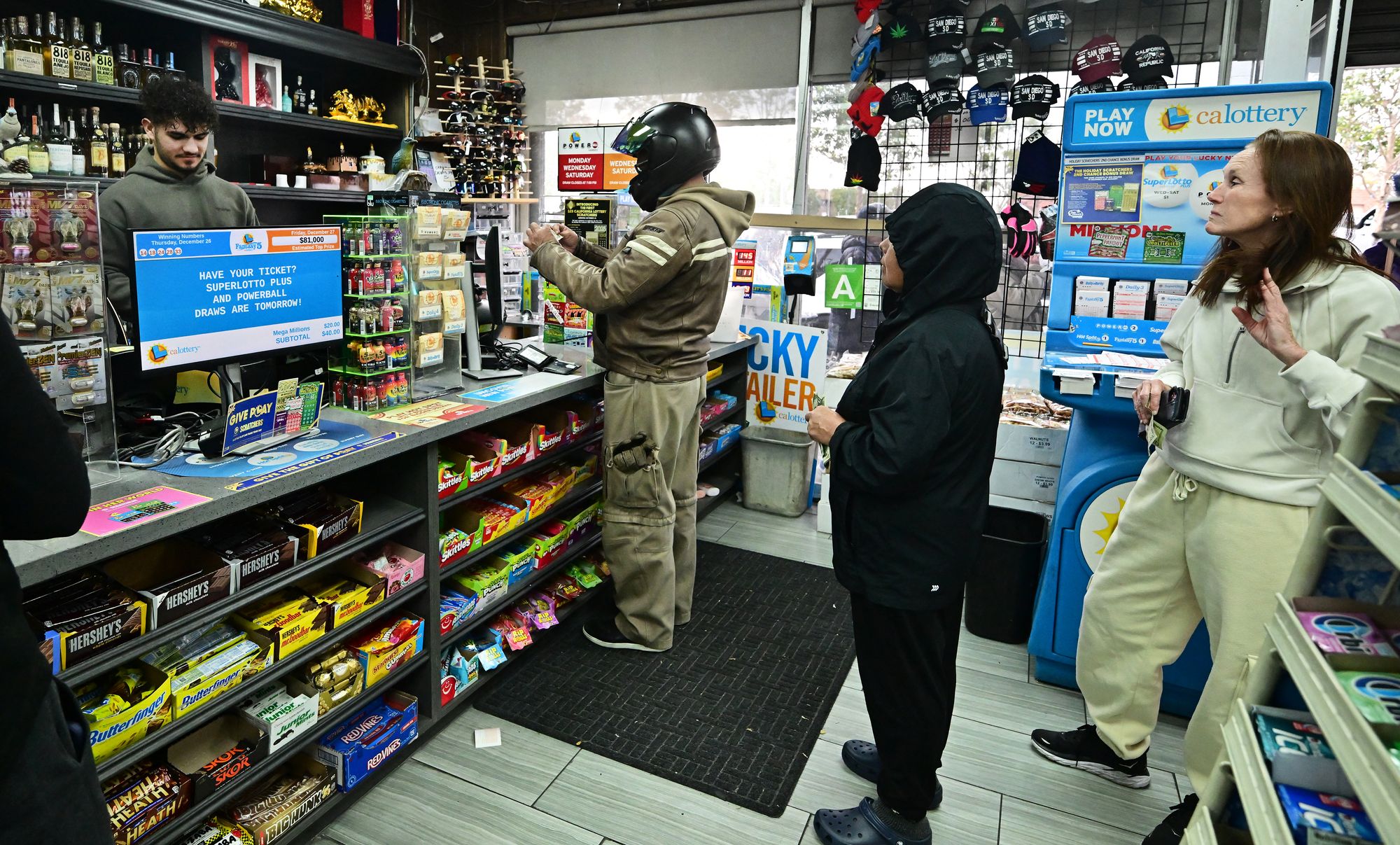 A man in Michigan was extra lucky playing the ticket another customer turned down - it netted him a $1 million jackpot.