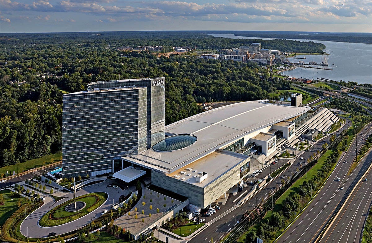 The shooting took place MGM National Harbour in Maryland