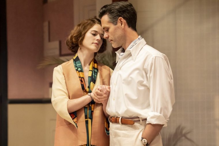 The Constant Wife, the Royal Shakespeare Company's 2025, Director ??? Tamara Harvey Playwright ??? Laura Wade Composer ??? Jamie Cullum Set & Co-Costume Designer ??? Anna Fleischle Co-Costume Designer ??? Cat Fuller Lighting Designer ??? Ryan Day Sound Designer ??? Claire Windsor Casting Director ??? Charlotte Sutton CDG Credit: Johan Persson/ The Constant Wife Royal Shakespeare Company Swan Theatre Credit: Johan Persson Provided by dean.asker@rsc.org.uk