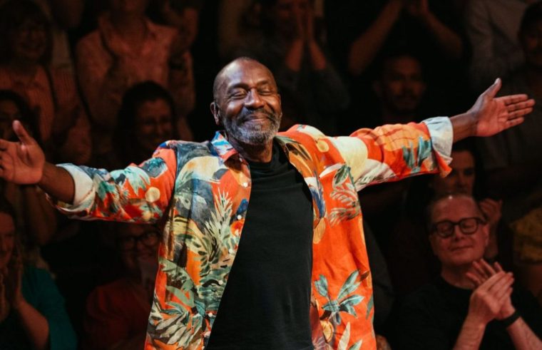 EVERY BEAUTIFUL THING Every Beautiful Thing Written by Duncan Macmillan with Jonny Donahoe ; Production ; Lenny Henry ; CO Directed by Jeremy Herrin & Duncan Macmillan ; Set & Costume Design: Vicki Mortimer ; Lighting Design: Jack Knowles ; Sound Design: Tom Gibbons ; Casting: Jessica Ronane CDG ; Soho Place ; London, UK ; 5 August 2025 ; Credit and copyright: Helen Murray ; www.helenmurrayphotos.com Every Brilliant Thing @sohoplace Credit: Helen Murray Provided by holly@joallanpr.com