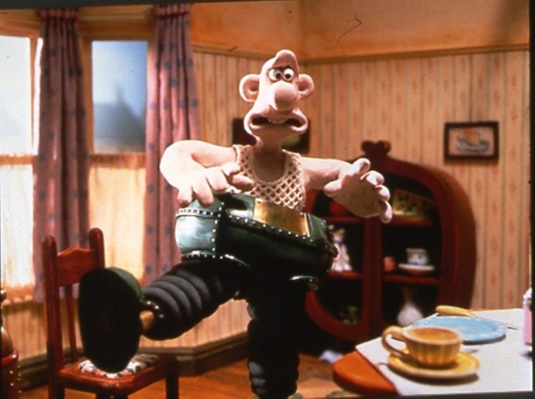 Wallace and Gromit The Wrong Trousers Film still Image from UKTV