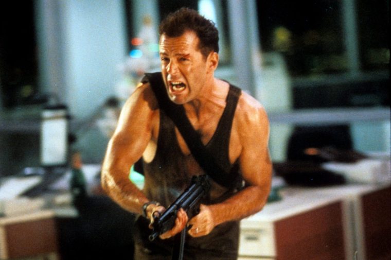 Bruce Willis is fighting to save and reunite his family at Christmas in 'Die Hard' (Photo: 20th Century Fox/ Getty)