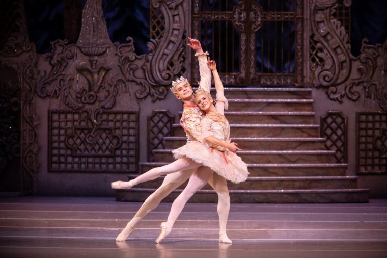 The Nutcracker Mayara Magri and Reece Clarke Royal Opera House Credit: ?2023 Alice Pennefather Provided by Romany.Anderson@roh.org.uk