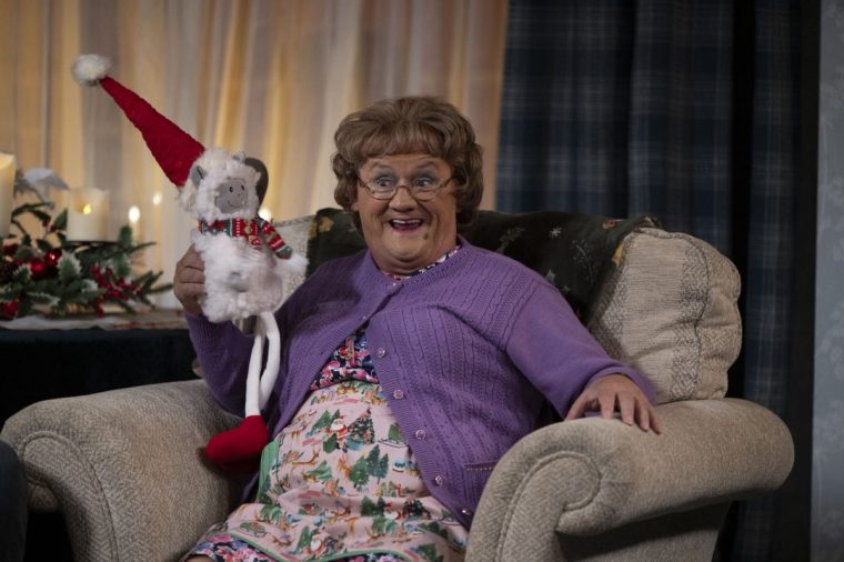 TX DATE:25-12-2025,TX WEEK:51,EMBARGOED UNTIL:25-11-2025 00:00:01,DESCRIPTION:Agnes jokes with a soft toy in her living room.,COPYRIGHT:BBC Studios / BOC,CREDIT LINE:BBC Studios / BOC / Graeme Hunter