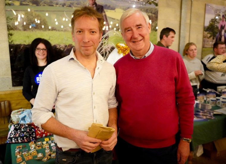 Julian and Peter at the Cannon Hall Farm Charity Event