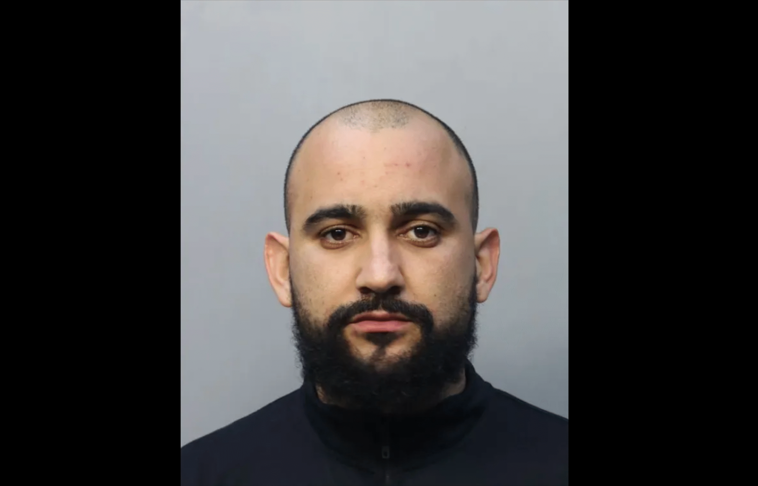 Edel Perez, 29, was seen ‘dressed all in black’ taking the fruits from the farm in the Redland area of south Florida, owned by Grove Services Incorporated, in the early hours of Monday