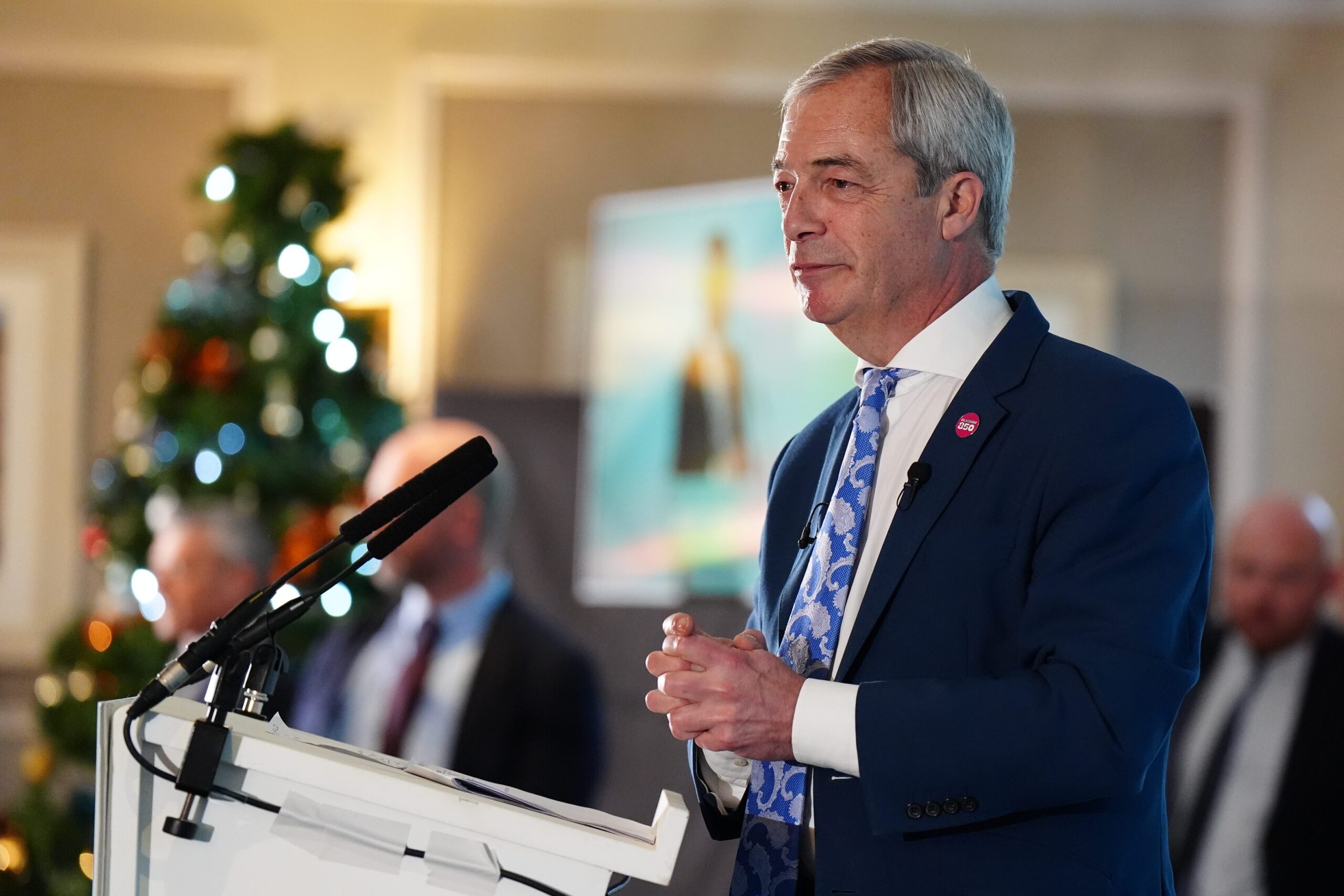 Mr Farage has sought to counter the claims