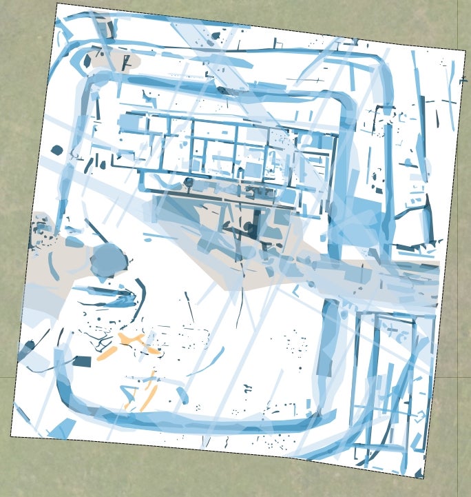 An interpretative record of the Ground Penetrating Radar survey of the villa site