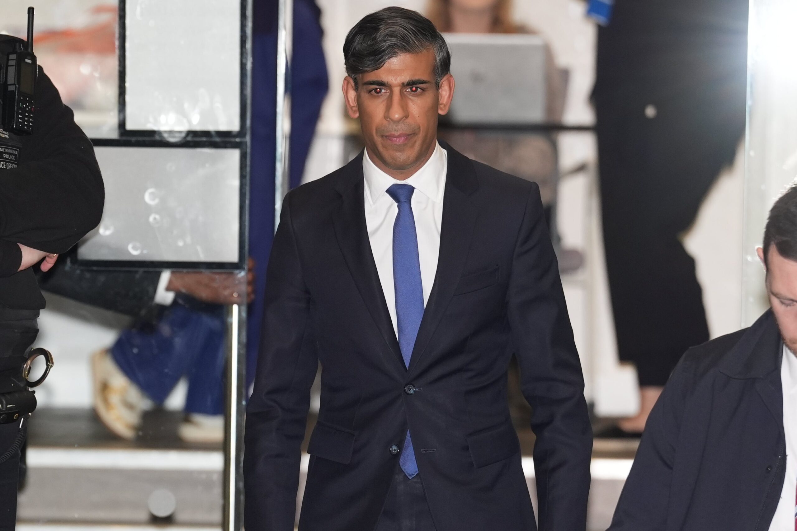 Mr Sunak was criticised by two former prime ministers, David Cameron and Boris Johnson, for cancelling the rail link north to Manchester.